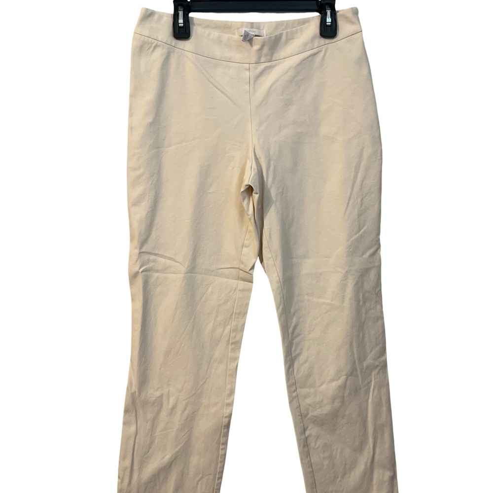 Chico's Tan Straight Leg Pants